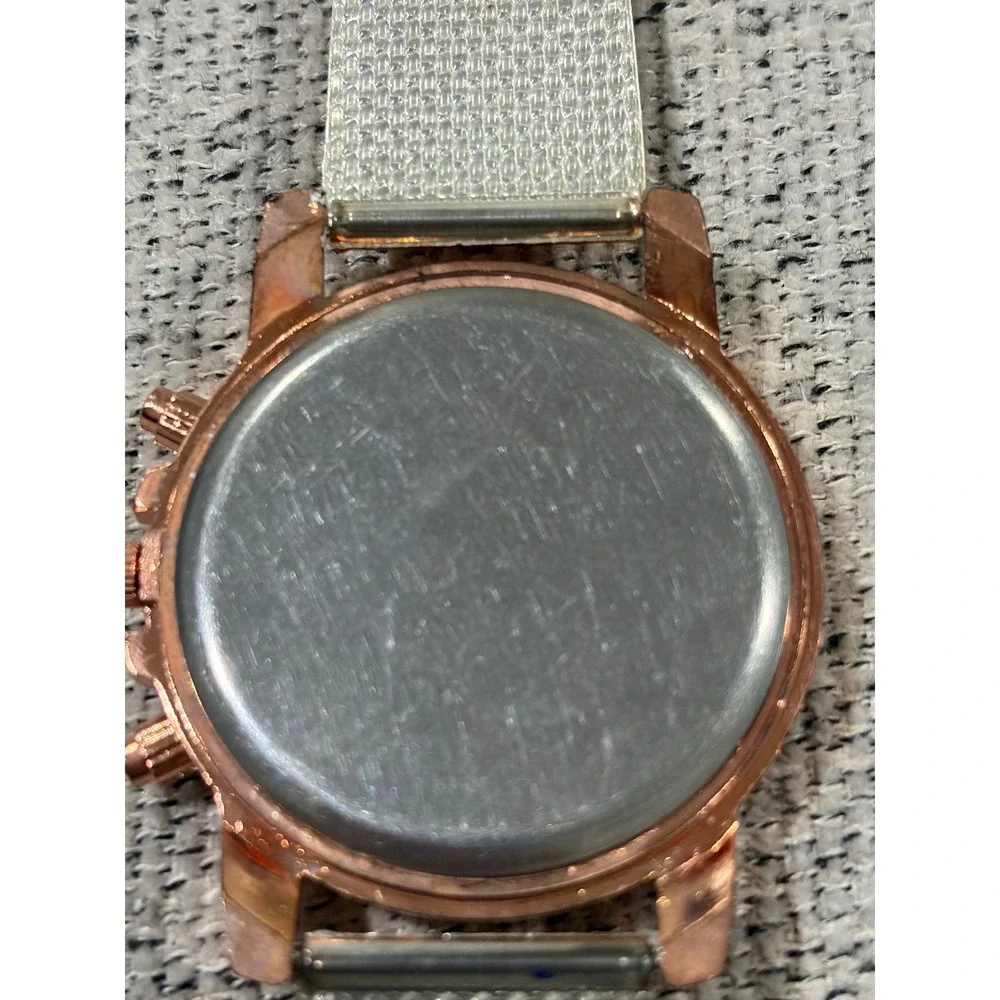 Geneva Women's Watch Rose Gold Tone Silver Dial Quartz Fashion‎ Watch